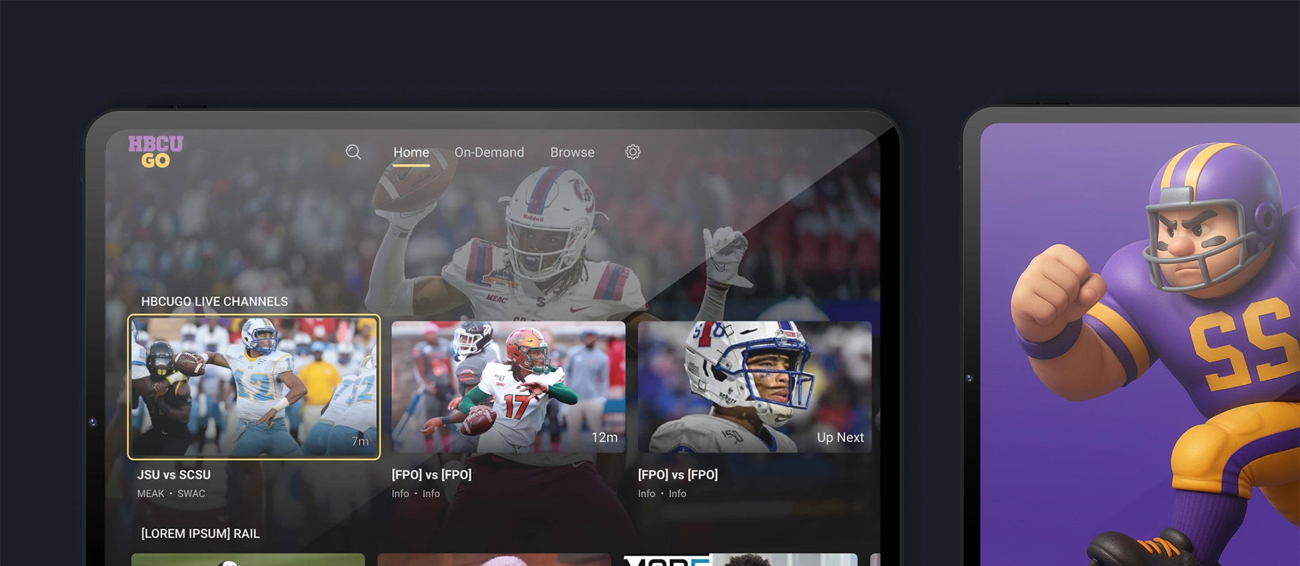 HBCU GO streaming platform experience