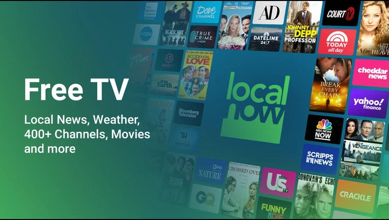 Local Now free TV brand system