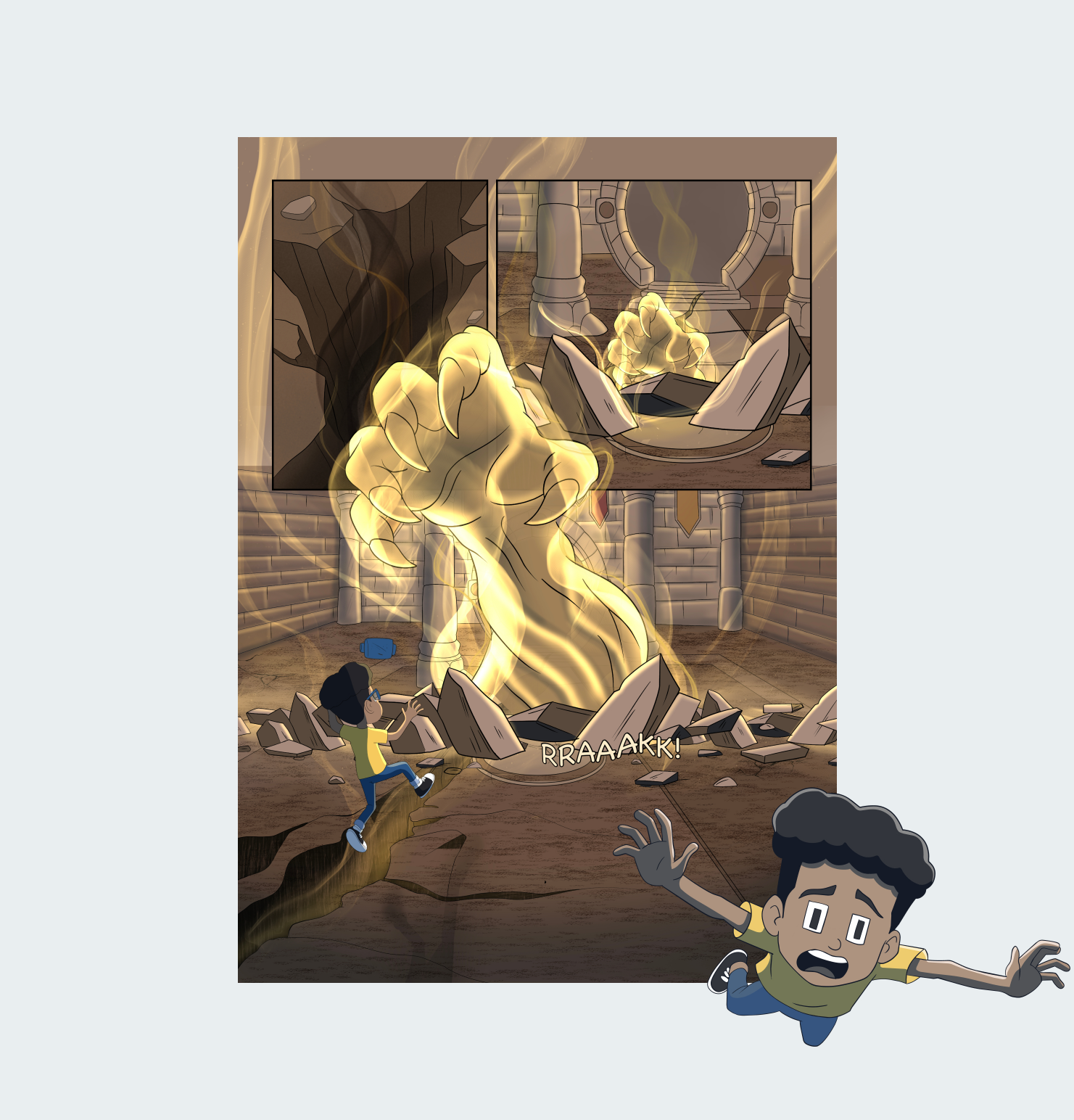Caiden Fallen illustration