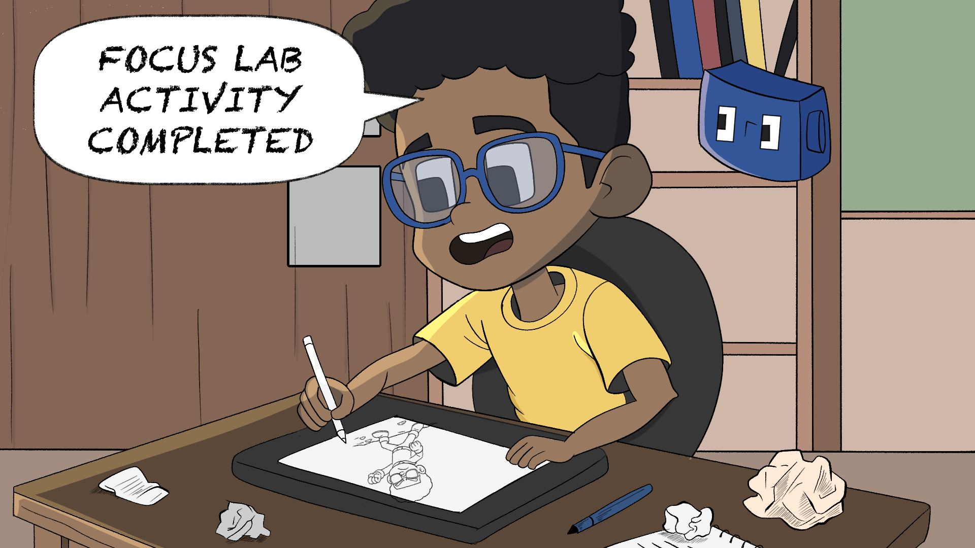Caiden's Courage — SEL practice and focus training
